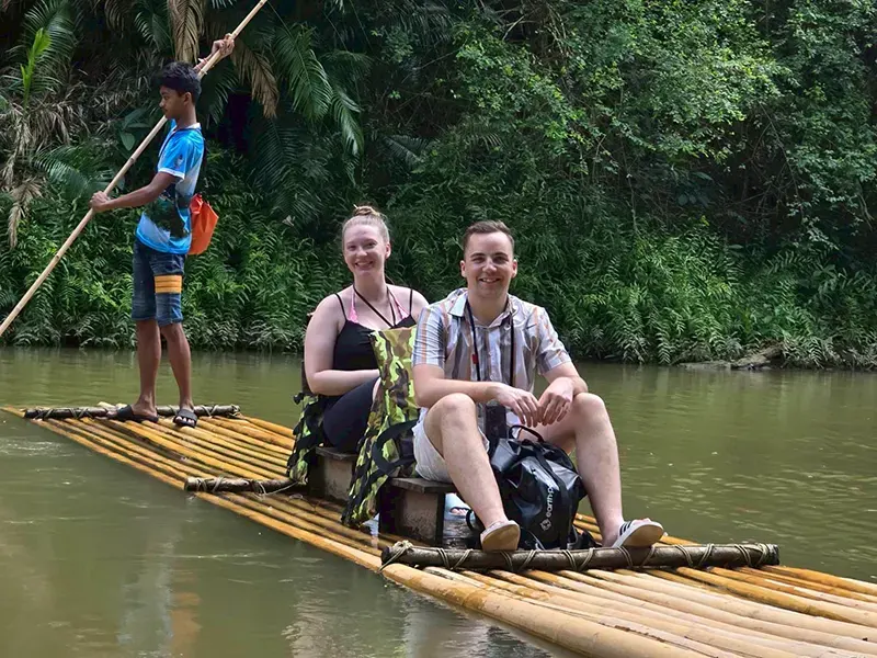 River Bamboo Rafting