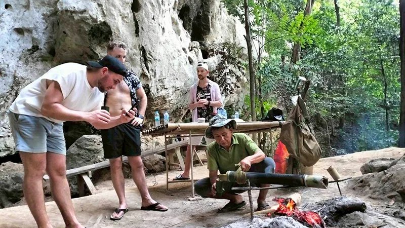 River Bamboo Rafting